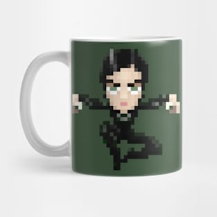 Cyberpunk Girl Warrior Mug